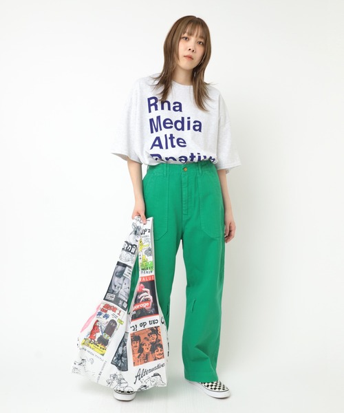 RNA（アールエヌエー）の「E5033 シアービッグバンザイトート（トートバッグ・レディース・その他2/その他1/その他3/その他4・FREE）」の10枚目の写真