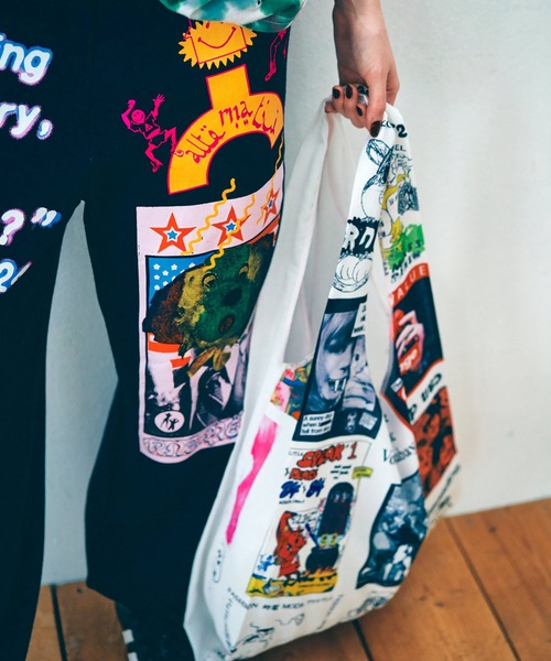 RNA（アールエヌエー）の「E5033 シアービッグバンザイトート（トートバッグ・レディース・その他2/その他1/その他3/その他4・FREE）」の12枚目の写真