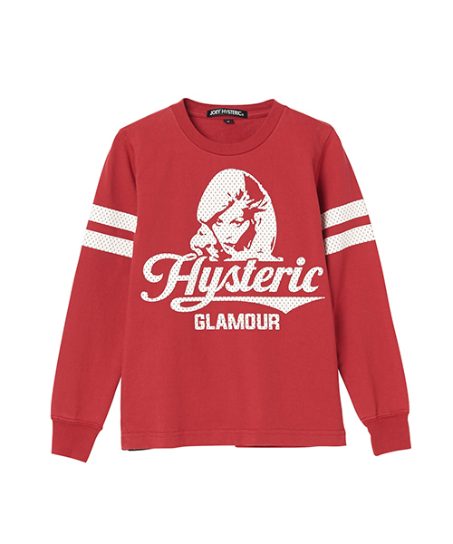 JOEY HYSTERIC（ジョーイヒステリック）の「MESH PT WOMAN pt Tシャツ（Tシャツ/カットソー・キッズ・ブラック/ブルー/レッド・MEDIUM/X-SMALL/SMALL）」の3枚目の写真