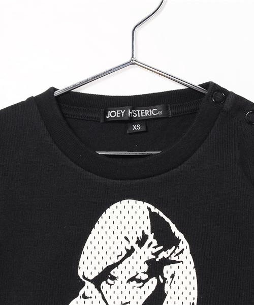 JOEY HYSTERIC（ジョーイヒステリック）の「MESH PT WOMAN pt Tシャツ（Tシャツ/カットソー・キッズ・ブラック/ブルー/レッド・MEDIUM/X-SMALL/SMALL）」の5枚目の写真