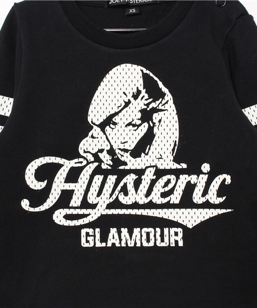 JOEY HYSTERIC（ジョーイヒステリック）の「MESH PT WOMAN pt Tシャツ（Tシャツ/カットソー・キッズ・ブラック/ブルー/レッド・MEDIUM/X-SMALL/SMALL）」の7枚目の写真