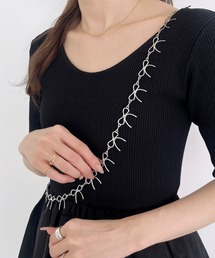Heather（ヘザー）の「モチーフチェーンベルト　143603（ベルト）」