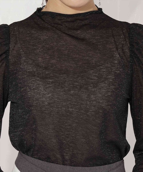 WILLSELECTION（ウィルセレクション）の「ラメシアートップス（その他トップス・レディース・オフホワイト/ラベンダー/ピンク/ブラック・FREE）」の20枚目の写真