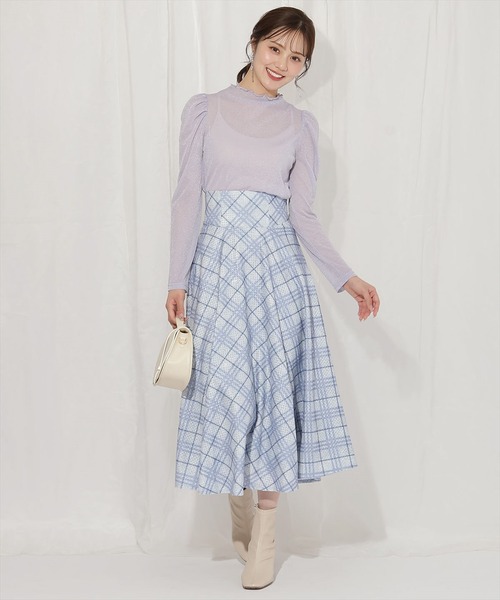 WILLSELECTION（ウィルセレクション）の「ラメシアートップス（その他トップス・レディース・オフホワイト/ラベンダー/ピンク/ブラック・FREE）」の5枚目の写真