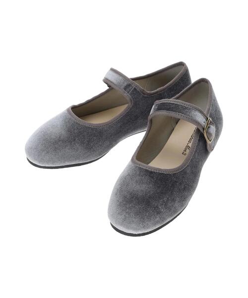 Samansa Mos2（サマンサ モスモス）の「ベロアワンストラップシューズ（ドレスシューズ・レディース・グレー/モカ/ブラック・XL/S/M/L）」の6枚目の写真