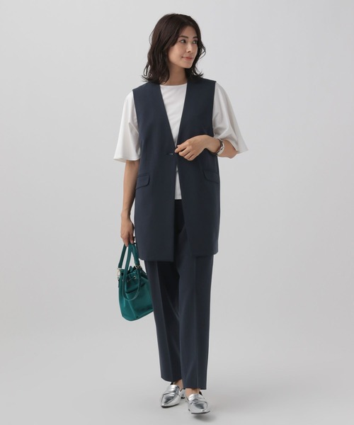 Elura(エルーラ)の「映えラクジレ/133664(ベスト・レディース・ブラック/ベージュ/ネイビー・FREE)」の18枚目の写真