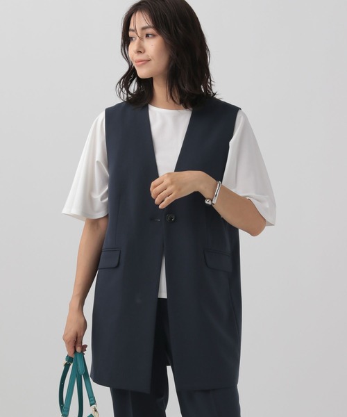 Elura(エルーラ)の「映えラクジレ/133664(ベスト・レディース・ブラック/ベージュ/ネイビー・FREE)」の17枚目の写真