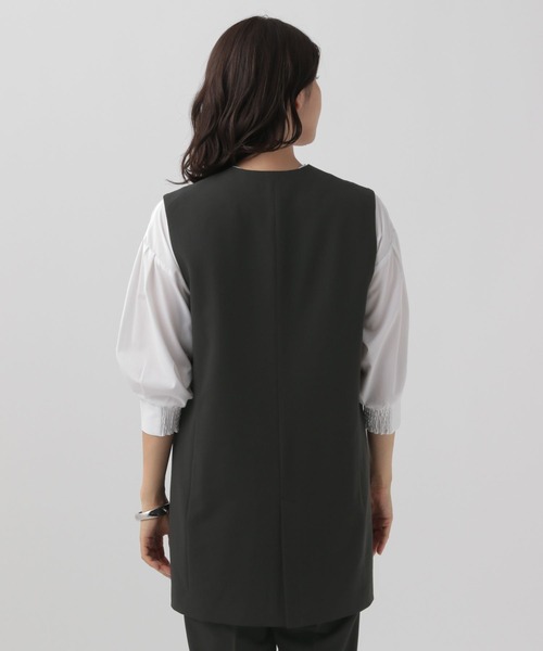 Elura(エルーラ)の「映えラクジレ/133664(ベスト・レディース・ブラック/ベージュ/ネイビー・FREE)」の14枚目の写真