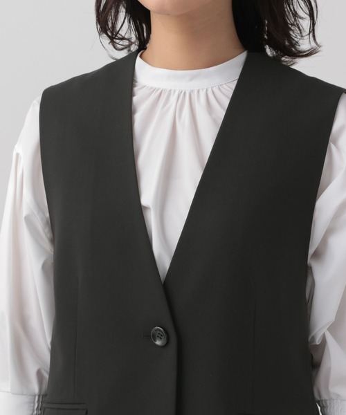 Elura(エルーラ)の「映えラクジレ/133664(ベスト・レディース・ブラック/ベージュ/ネイビー・FREE)」の13枚目の写真