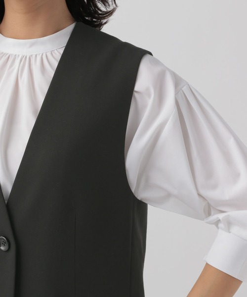 Elura(エルーラ)の「映えラクジレ/133664(ベスト・レディース・ブラック/ベージュ/ネイビー・FREE)」の12枚目の写真