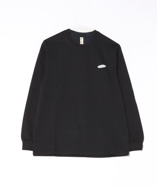 KEEN(キーン)の「《keen》OC/RP LOGO LS TEE メンズ(Tシャツ/カットソー・メンズ・ブラック×ホワイト・M/S/XL/L)」の1枚目の写真