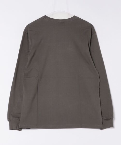 Ocean Pacific(オーシャンパシフィック)の「【OP/オーピー】【限定商品】レディースカレッジロゴロングTシャツ(Tシャツ/カットソー・レディース・ホワイト/チャコールグレー/ベージュ/ヘザーグレー・LARGE/MEDIUM/SMALL/X-LARGE)」の5枚目の写真
