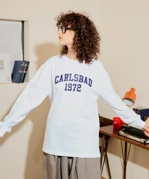 【OP/オーピー】【限定商品】レディースカレッジロゴロングＴシャツ