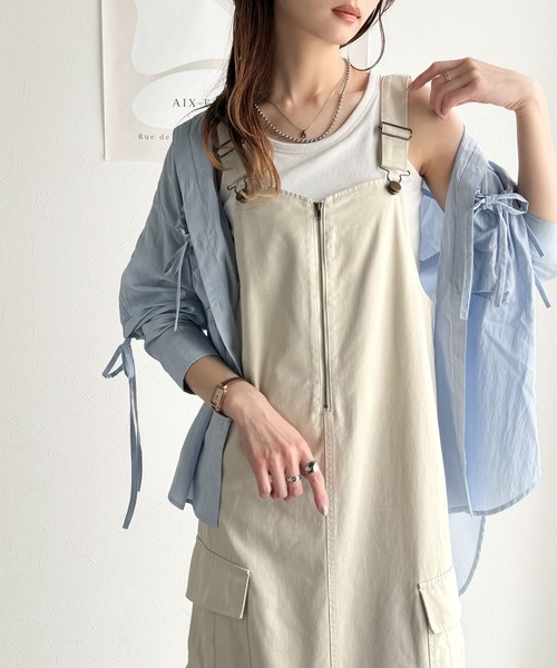 セール】大人が着るカジュアル新定番！綿100％配色ステッチロング丈