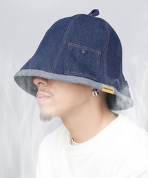 CHILL HAT（チルハット）の「チューリップ型 瞑想 デニムサウナハット（ハット）」
