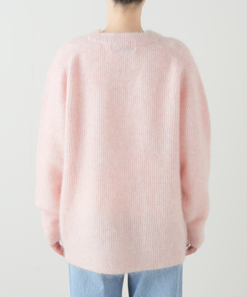 SAYAKADAVIS（サヤカディヴィス）の「SAYAKA DAVIS MOHAIR MIX CARDIGAN TKT301-MK：カーディガン（カーディガン/ボレロ・レディース・ピンク・SMALL）」の5枚目の写真