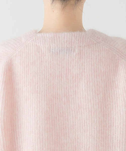 SAYAKADAVIS（サヤカディヴィス）の「SAYAKA DAVIS MOHAIR MIX CARDIGAN TKT301-MK：カーディガン（カーディガン/ボレロ・レディース・ピンク・SMALL）」の7枚目の写真