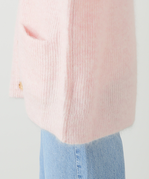 SAYAKADAVIS（サヤカディヴィス）の「SAYAKA DAVIS MOHAIR MIX CARDIGAN TKT301-MK：カーディガン（カーディガン/ボレロ・レディース・ピンク・SMALL）」の12枚目の写真