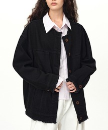  peak ノーカラージャケット ブラック セール】Light Mountain Cloth Jacket（ノーカラージャケット