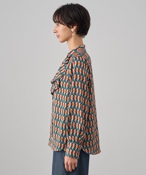 ANAYI(アナイ)の「カラーグラフィックフリル ブラウス(シャツ/ブラウス・レディース・ブラウン系その他・36/38)」の5枚目の写真