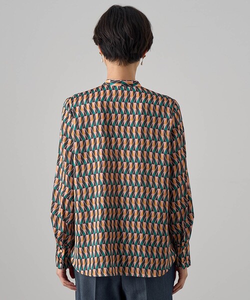 ANAYI(アナイ)の「カラーグラフィックフリル ブラウス(シャツ/ブラウス・レディース・ブラウン系その他・36/38)」の6枚目の写真