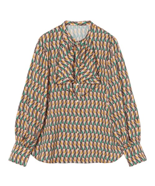 ANAYI(アナイ)の「カラーグラフィックフリル ブラウス(シャツ/ブラウス・レディース・ブラウン系その他・36/38)」の9枚目の写真