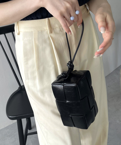 LE TALON（ルタロン）の「LE TALON MESH POACHバッグ（ハンドバッグ・レディース・ブラック/イエロー/レッド・FREE）」の9枚目の写真