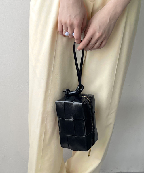 LE TALON（ルタロン）の「LE TALON MESH POACHバッグ（ハンドバッグ・レディース・ブラック/イエロー/レッド・FREE）」の10枚目の写真