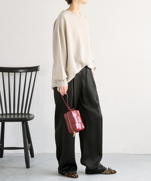 LE TALON（ルタロン）の「LE TALON MESH POACHバッグ（ハンドバッグ・レディース・ブラック/イエロー/レッド・FREE）」の14枚目の写真