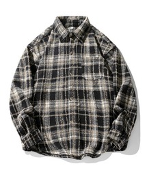 Ressaca | オーバーサイズヴィンテージライクチェック柄シャツ(シャツ/ブラウス)