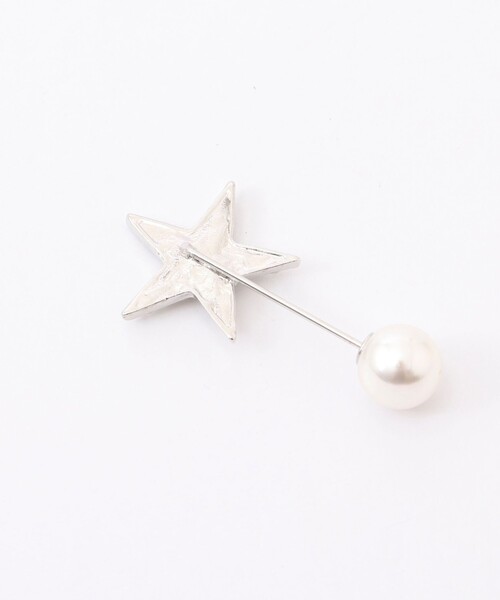 NOLLEY’S（ノーリーズ）の「スターパヴェ×パールピンブローチ（ブローチ/コサージュ・レディース・シルバー・FREE）」の7枚目の写真