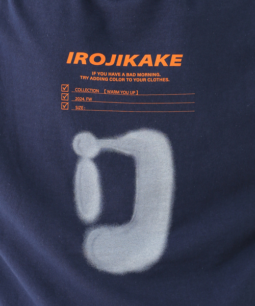 セール】【irojikake/イロジカケ】 WARM YOU UP T-shirt IG24AWTP30S