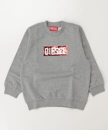 美品✨ディーゼル ロゴ金具 クロップド トップス グレー 美品✨ディーゼル ロゴ金具 クロップド トップス グレー