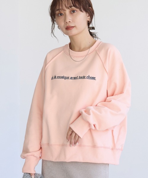 セール】ロゴ刺繍スウェット（スウェット）｜LAVEANGE（ラビ