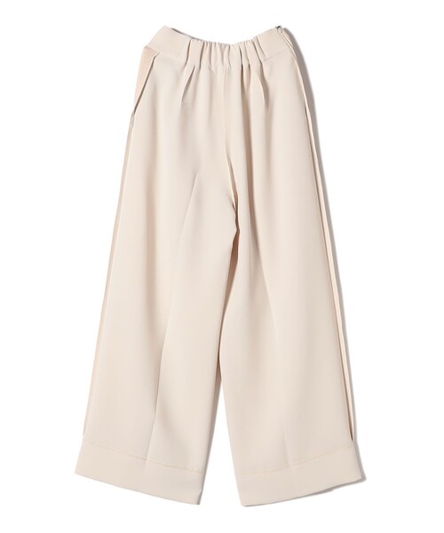 troisiemeCHACO(トロワズィエムチャコ)の「troisiemeCHACO:ワイド パンツ(セレモニー対応可)(スラックス・レディース・ブラック/ナチュラル・38/36)」の11枚目の写真
