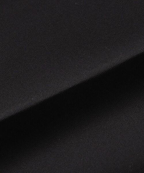 troisiemeCHACO(トロワズィエムチャコ)の「troisiemeCHACO:ワイド パンツ(セレモニー対応可)(スラックス・レディース・ブラック/ナチュラル・38/36)」の3枚目の写真