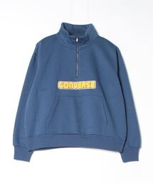 コンバース シェニール スウェット ハーフジップ_