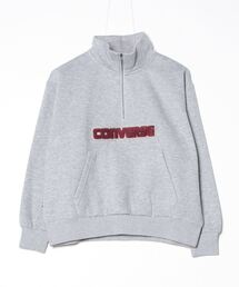 コンバース シェニール スウェット ハーフジップ_