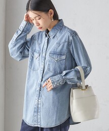 ROCKMOUNT（ロックマウント）の「ROCKMOUNT:〈洗濯機可能〉デニム ウエスタン（シャツ/ブラウス）」