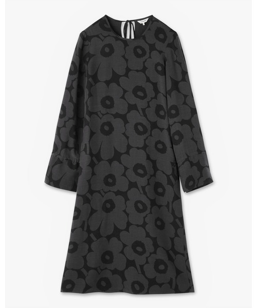 marimekko(マリメッコ)の「Lahjat Unikko / dress(ワンピース・レディース・ブラック・36/34/38)」の8枚目の写真