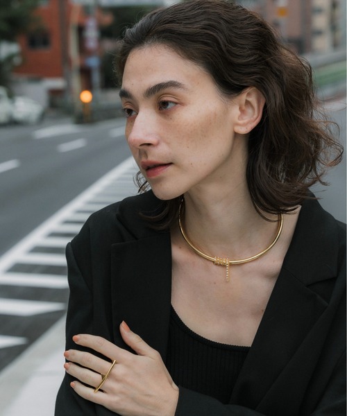 loni（ロニ）の「Lupinus Bijou Chain Choker（チョーカー・レディース・シルバー/ゴールド・FREE）」の6枚目の写真