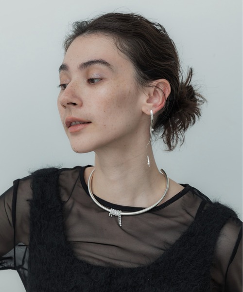 loni（ロニ）の「Lupinus Bijou Chain Choker（チョーカー・レディース・シルバー/ゴールド・FREE）」の13枚目の写真