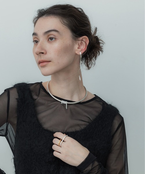 loni（ロニ）の「Lupinus Bijou Chain Choker（チョーカー・レディース・シルバー/ゴールド・FREE）」の15枚目の写真