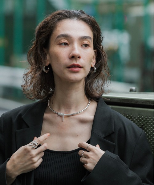 loni（ロニ）の「Lupinus Bijou Chain Choker（チョーカー・レディース・シルバー/ゴールド・FREE）」の11枚目の写真