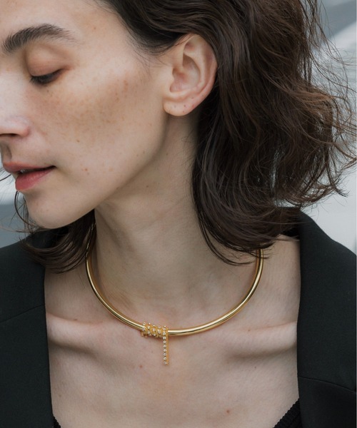 loni（ロニ）の「Lupinus Bijou Chain Choker（チョーカー・レディース・シルバー/ゴールド・FREE）」の5枚目の写真