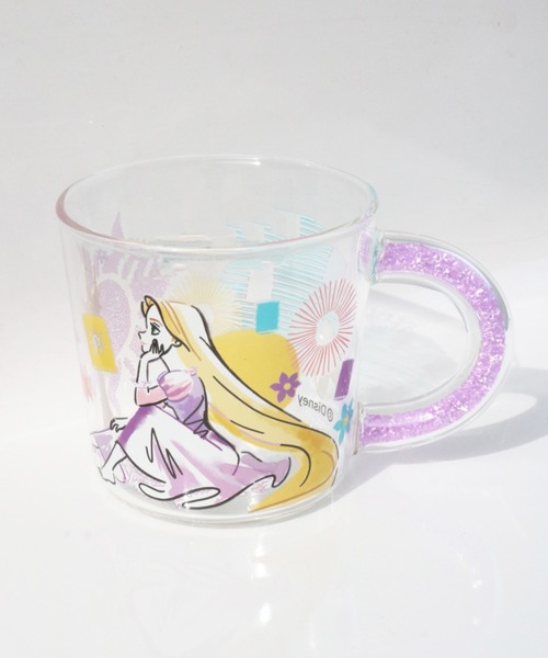 Disney（ディズニー）の「〈DISNEY PRINCESS/ディズニープリンセス〉GLASS MUG/グラスマグ（グラス/マグカップ/タンブラー・レディース・パープル/ホワイト/グリーン/レッド・ONE SIZE）」の3枚目の写真