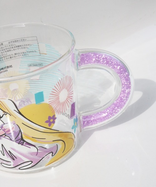 Disney（ディズニー）の「〈DISNEY PRINCESS/ディズニープリンセス〉GLASS MUG/グラスマグ（グラス/マグカップ/タンブラー・レディース・パープル/ホワイト/グリーン/レッド・ONE SIZE）」の5枚目の写真