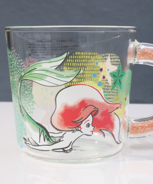 ディズニープリンセス　ビッグマグカップ マグカップ 390ml ディズニープリンセス 耐熱ガラス （ 耐熱マグ