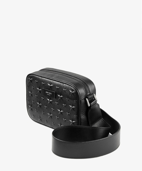 JIMMY CHOO ブラック ボディバッグ Jimmy Choo ジミーチュウ ブラック ボディバッグ BOX CAMERA/S（ボディ