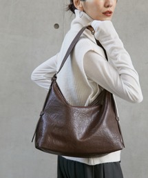 フェイクレザー2WAYショルダー